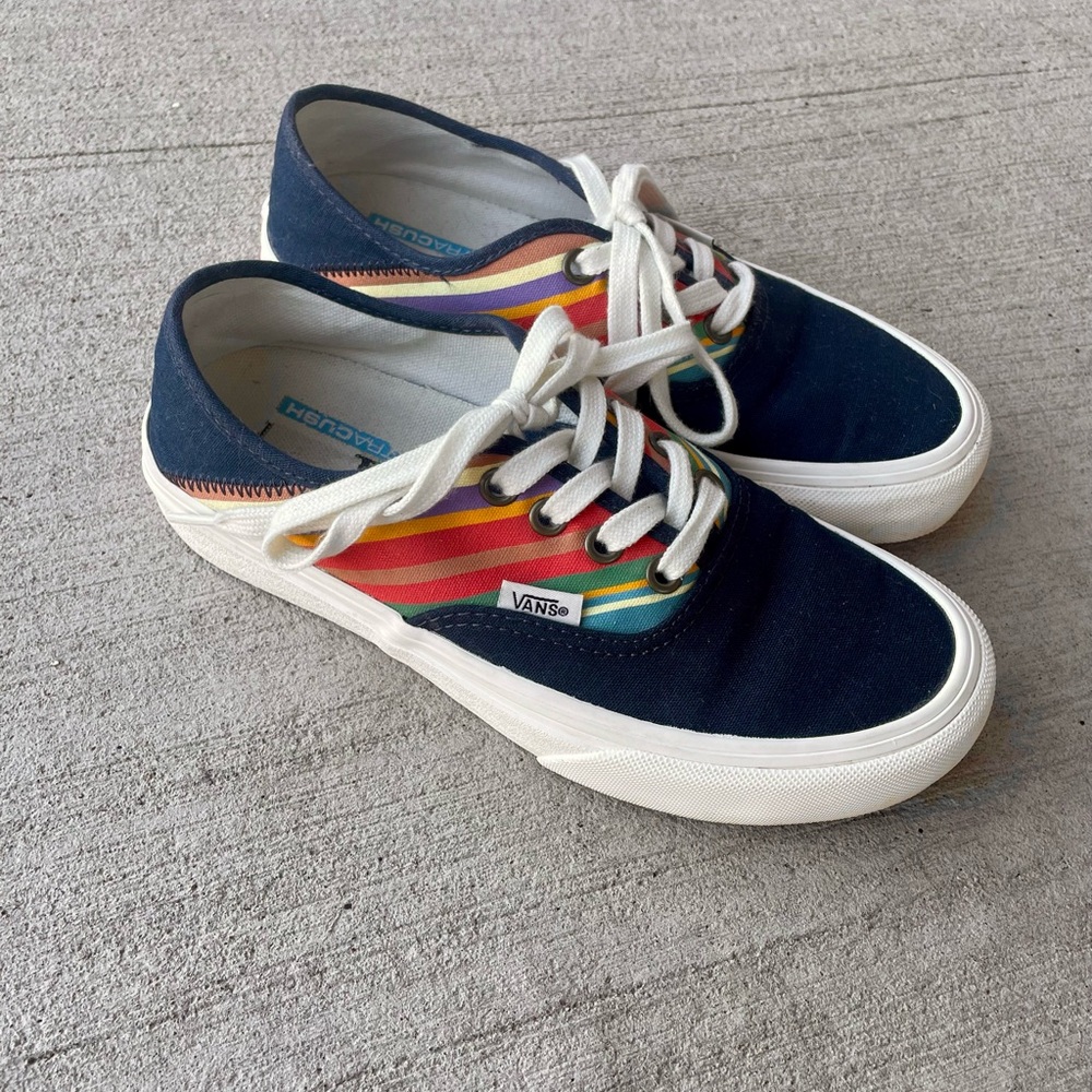 Vans Multicolor Stripe Canvas Shoes
